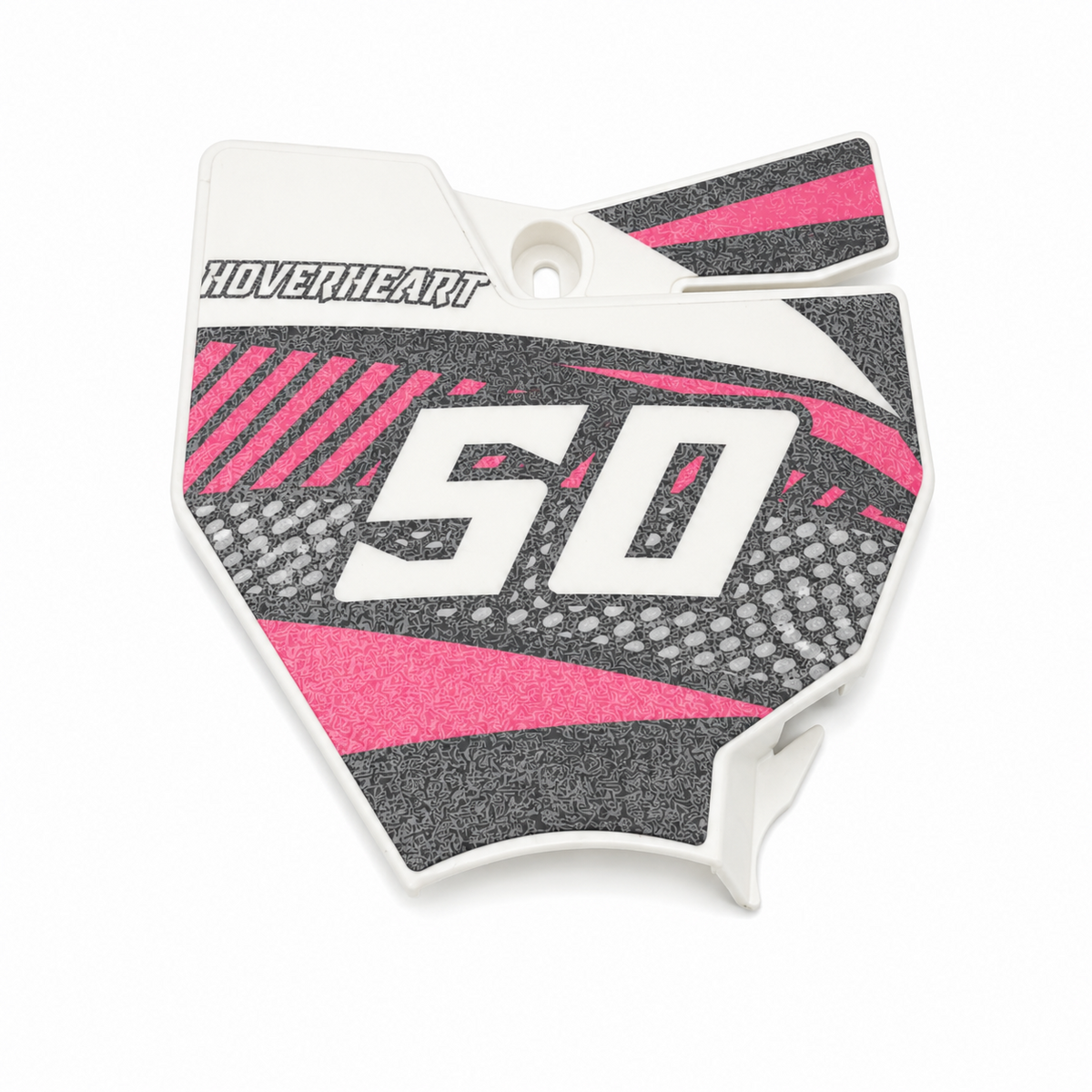 Numberp Plate For DB008 Dirt Bike Pink
